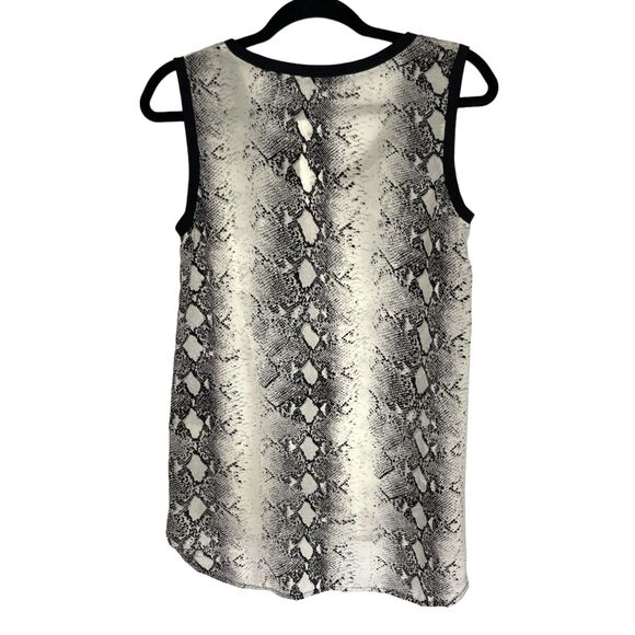 NWT Gold Hawk Tank Top in Black and White Python - Size Small - Picture 4 of 6